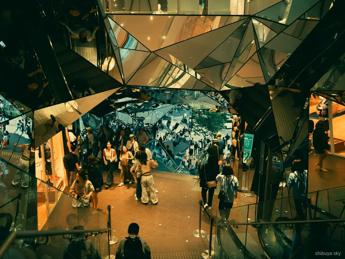 Shibuya Sky evening tour, Cat Street boutiques