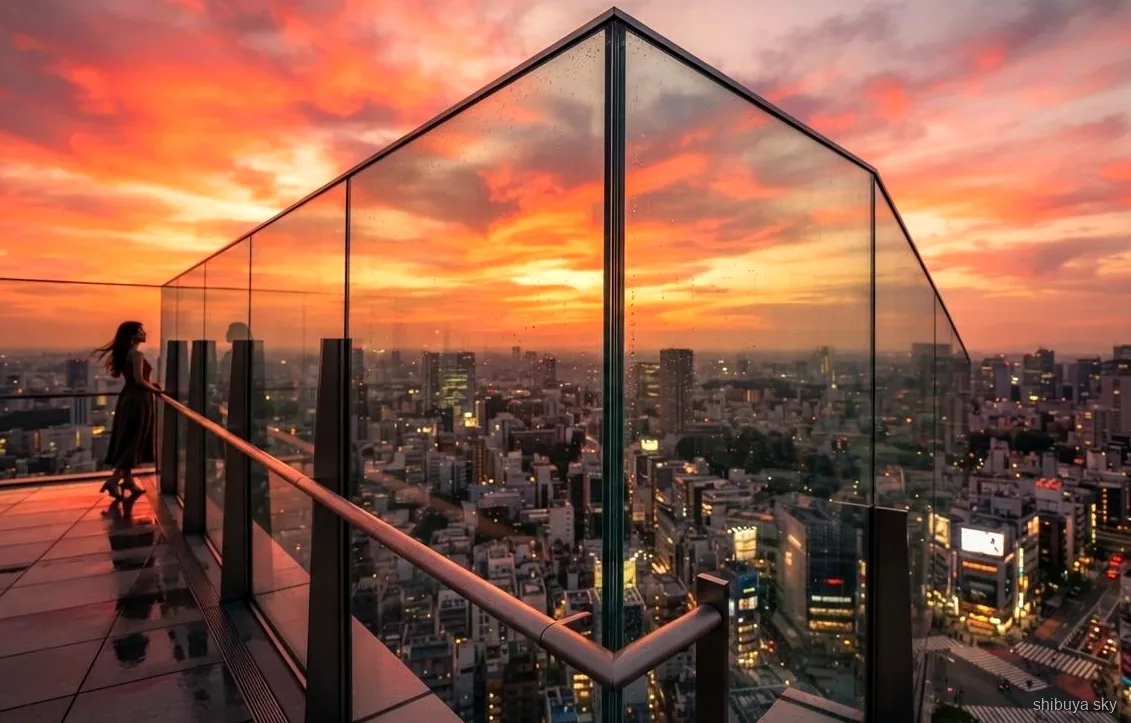 Shibuya Sky sabah turu, Miyashita Park çatı bahçesi
