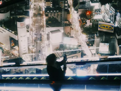 Shibuya Sky gece turu, Shibuya Stream nehir kenarı