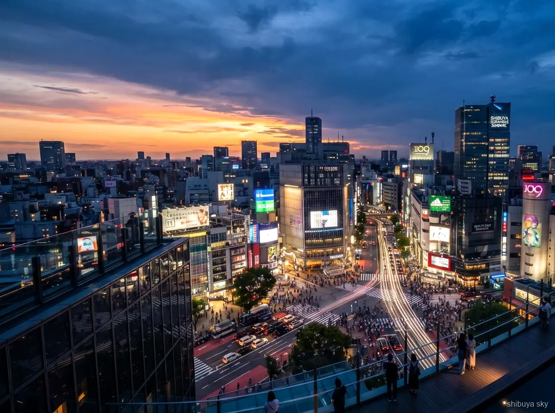 Shibuya Sky wandeltour, wandeling door Cat Street