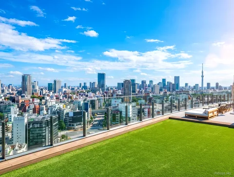 Shibuya Sky ticket tour skyline in daylight