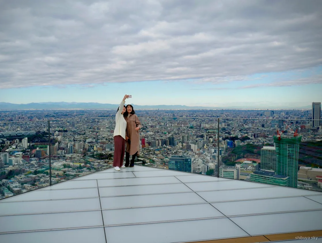Shibuya Sky ticket tour, Hachiko area street scene