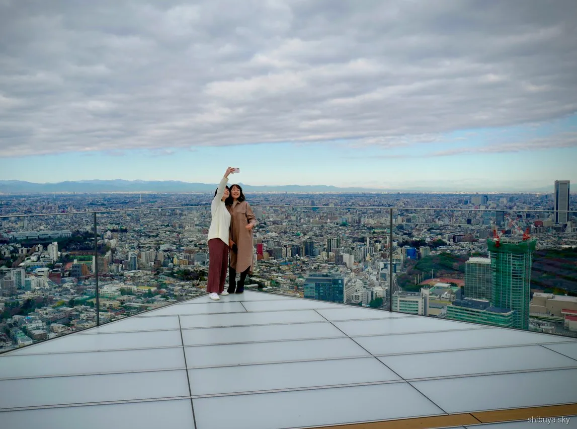 Shibuya Sky bilet turu, Hachiko çevresinde sokak sahnesi