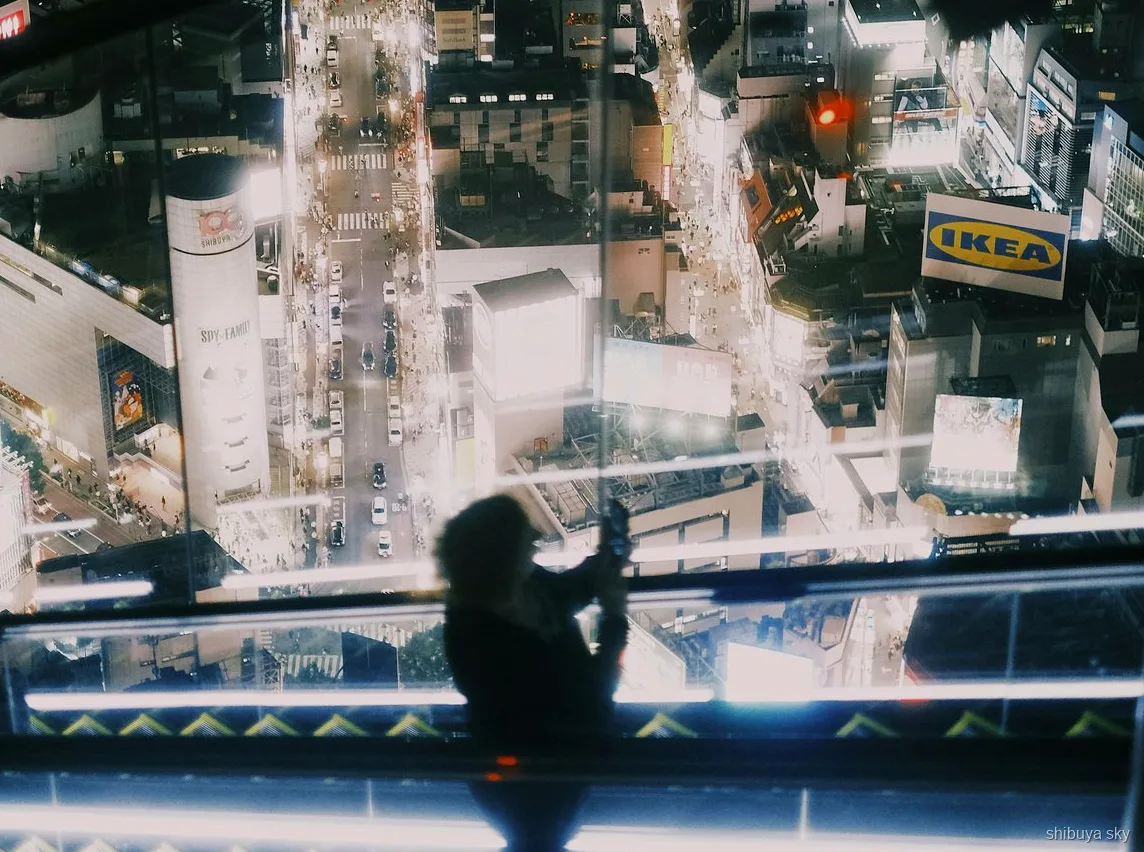 Shibuya Sky nachttour, Shibuya Stream aan het water