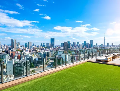 Biglietti Shibuya Sky con tour, skyline di giorno