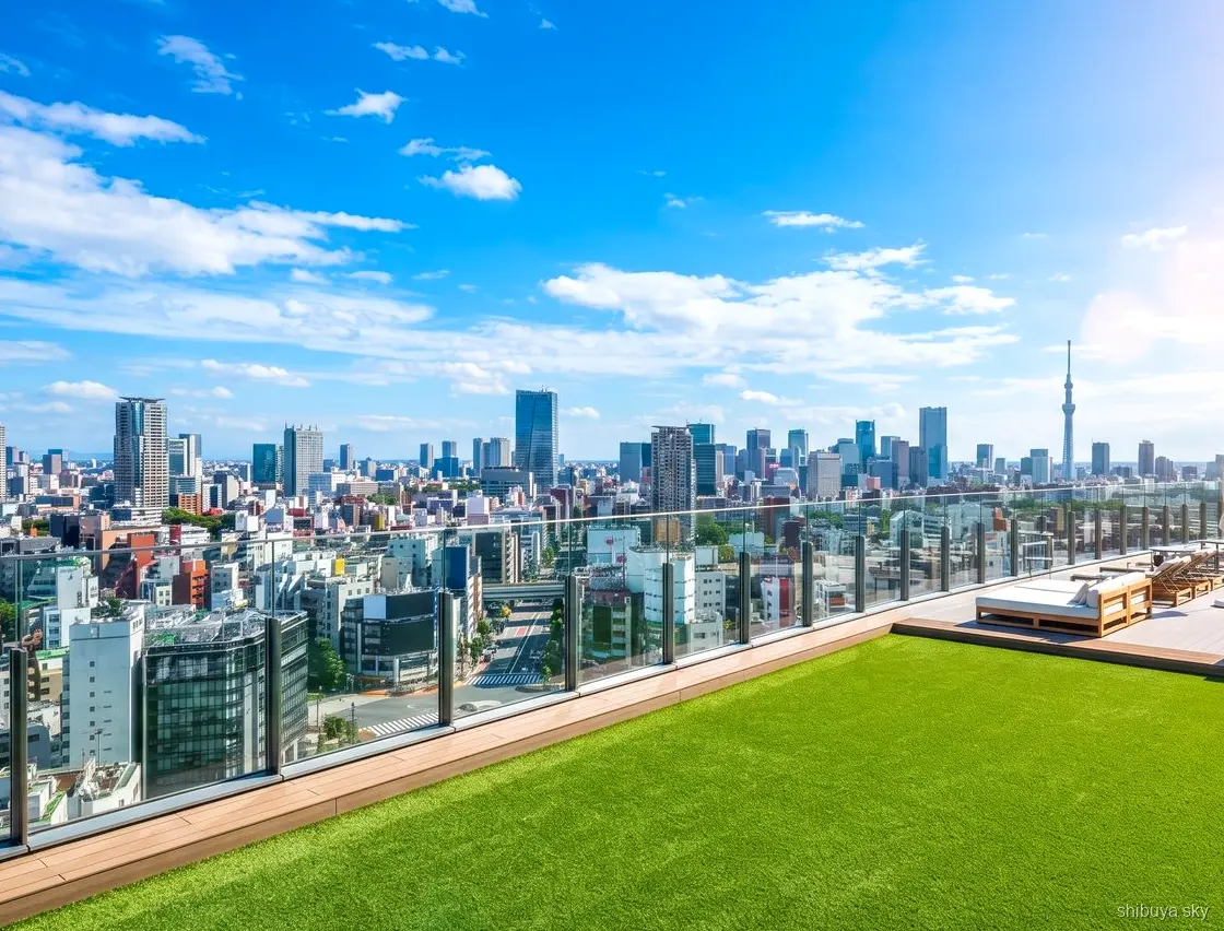 Biglietti Shibuya Sky con tour, skyline di giorno