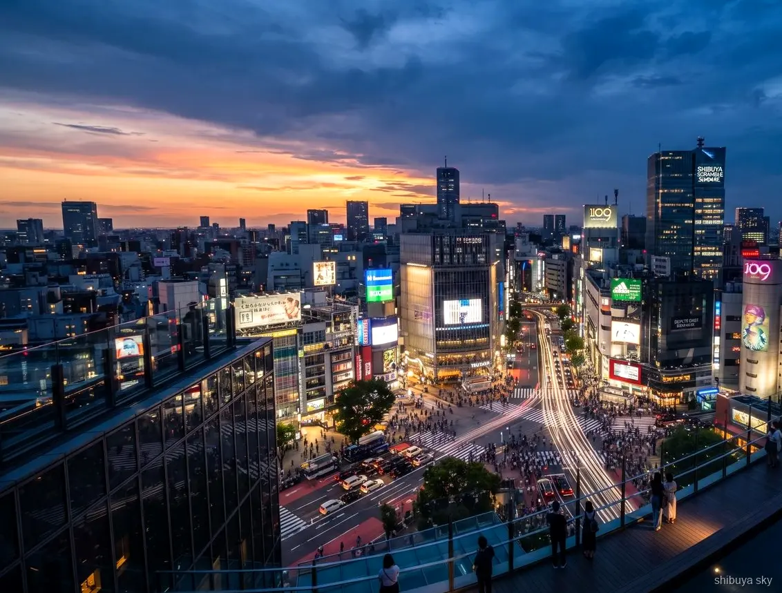 Tour a piedi Shibuya Sky, passeggiata a Cat Street